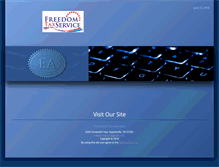 Tablet Screenshot of freedom-taxservice.com